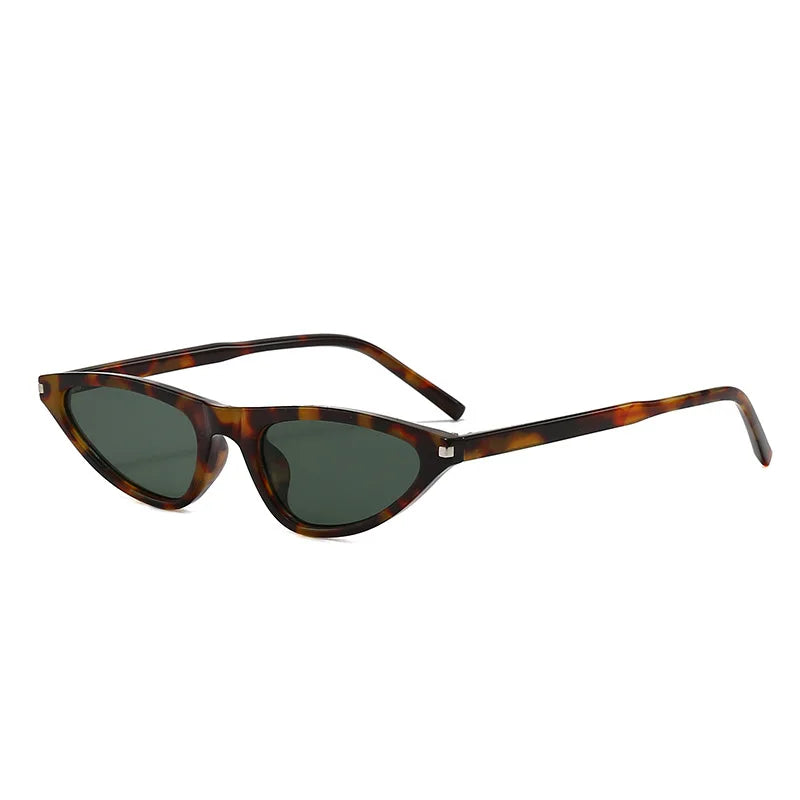JNPCXI Y2K Punk Sexy Cat Eye Sunglasses Women Luxury Fashion Small Frame Triangle Sun Glasses Vintage Outdoor Shades UV400