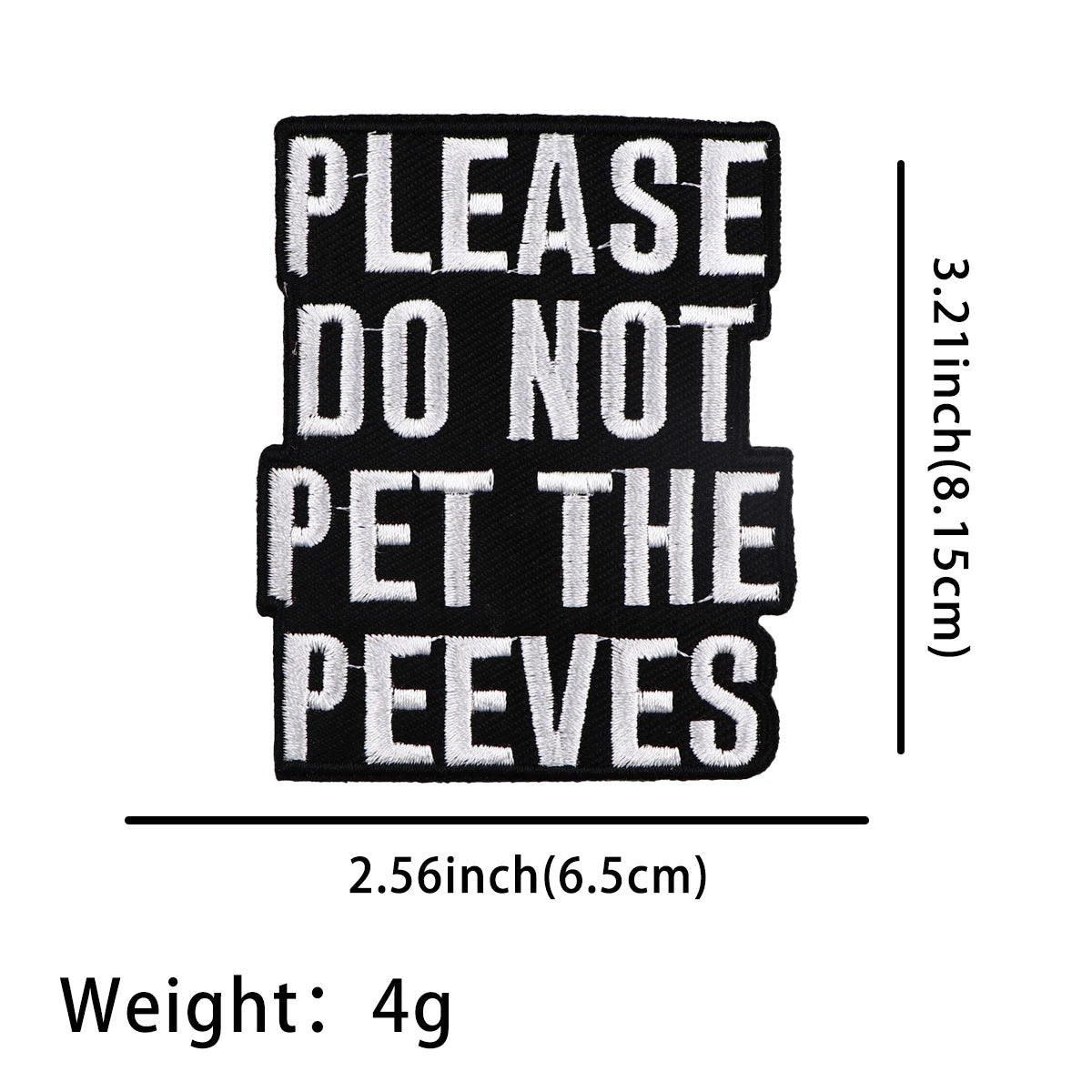 Funny Goose Patch Cartoon Embroidered Patches For Clothing DIY Iron on Patches For Clothes Letters Patch Stickers