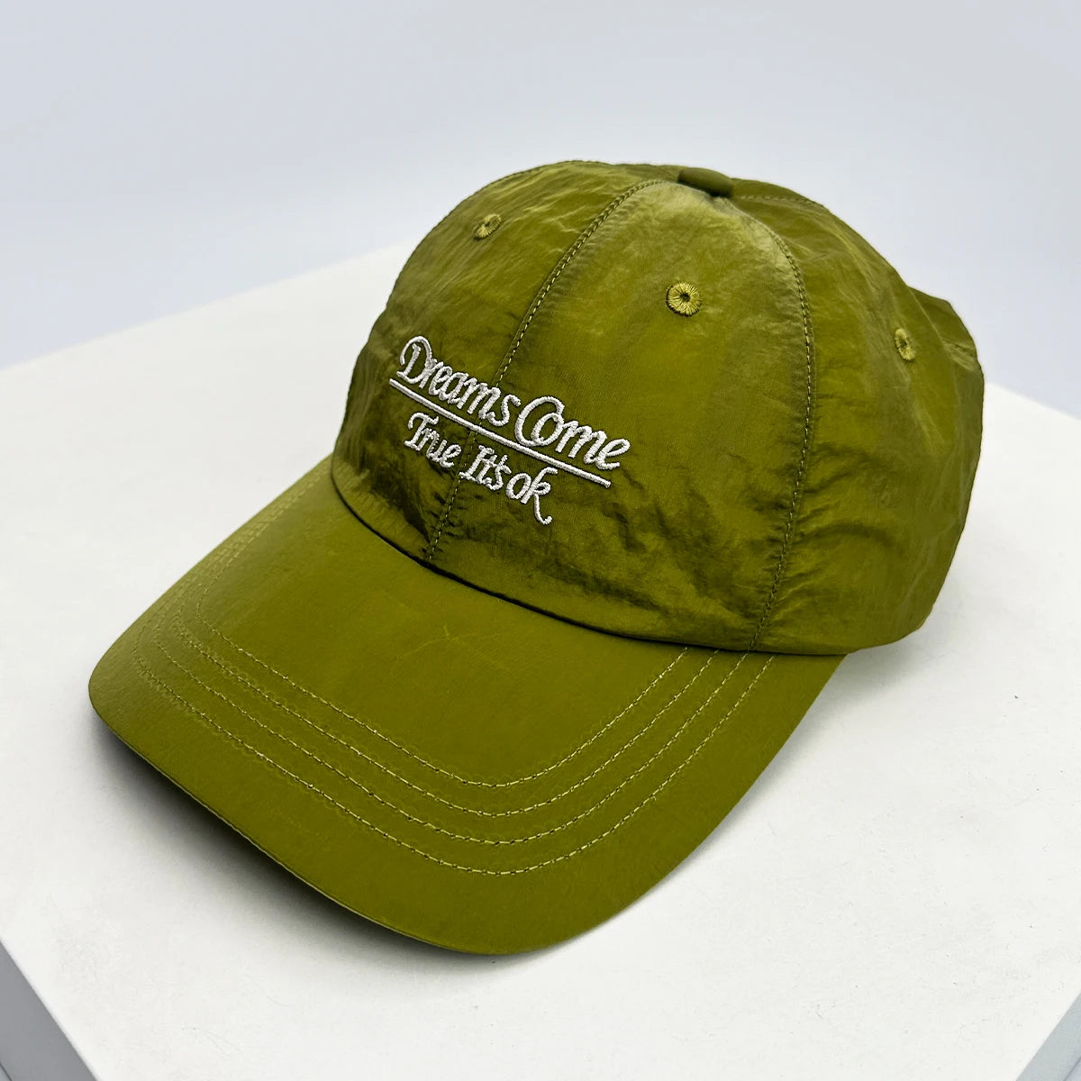 New Unisex Korean Quick Drying Embroidered Letters Baseball Hats Breathable Outdoor Sunshade Peaked Caps Versatile Fashion ins