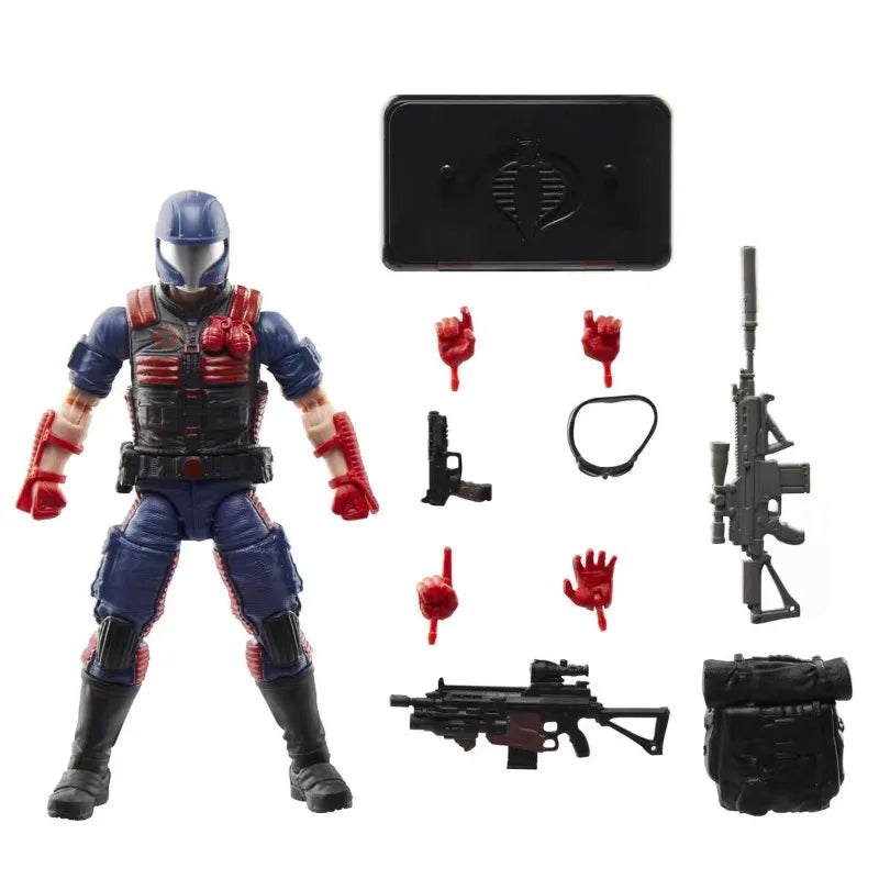 Original Hasbro G.I. Joe Classified Series Cobra Viper Anime Fiqure Toy Model Collection