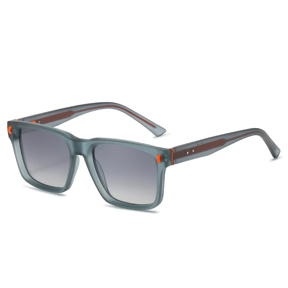 JNPCXI New Square Sunglasses Unisex Retro Style UV Protection Casual Sun Glasses for Men Women