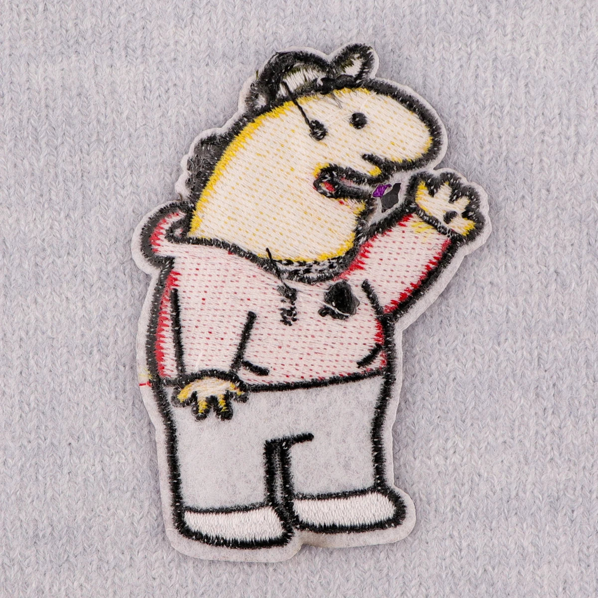 Funny Friend Embroidery Patch Cartoon Dinosaur Iron On Patches For Clothing Thermoadhesive Patches On Clothes DIY Sew Badges