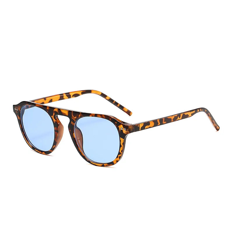 JNPCXI Retro Square Rivets Sunglasses Men Fashion Luxury Shades Trending Women Sun Glasses UV400 Eyewear