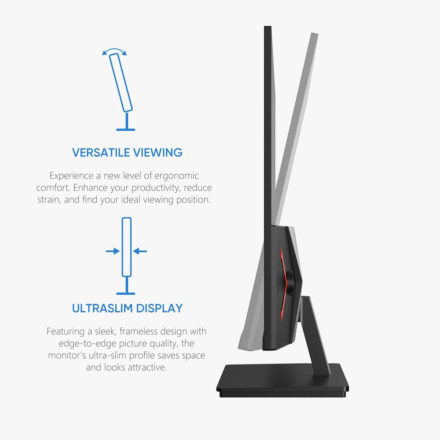 ARZOPA 27inch 180Hz 2K FastIPS QHD PC Monitor 1ms FreeSync Gaming monitor,M1RC