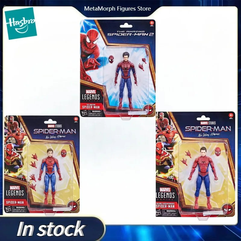 Original Hasbro Marvel Legends Series Spider-Man: No Way Home Dutch Brother/Toby/Garfield Action Figure Toys Model Collection