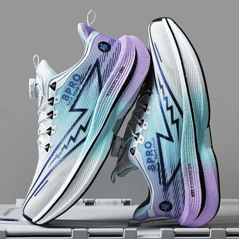 Running Shoes Marathon Men Sports Speciality Carbon Board Breathable Lightweight Women's Comfortable Athletic Nonskid Sneakers ﻿