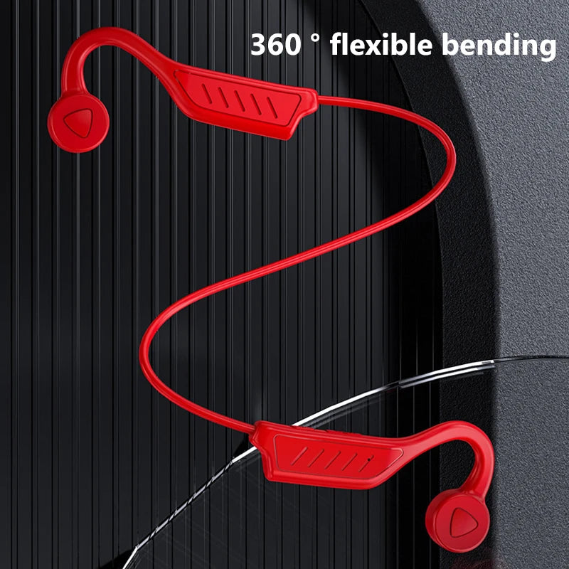 Bone Conduction Swimming Headphones Bluetooth 5.3 IPX8 Waterproof HIFI Stereo Sound MP3 Bluetooth Dual Mode Sports Headphones