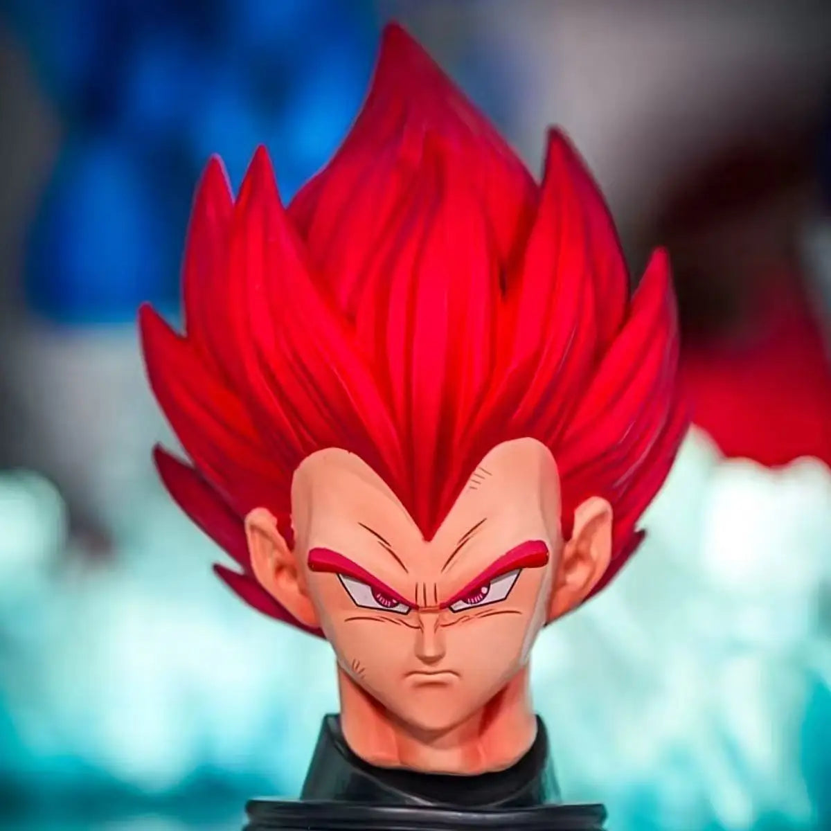 JT Statue Dragon Ball Z Majin Vegeta Figure Vegeta Blue JT Goku Led Base Super Saiyan Action Figures Collection Model Toys Gift