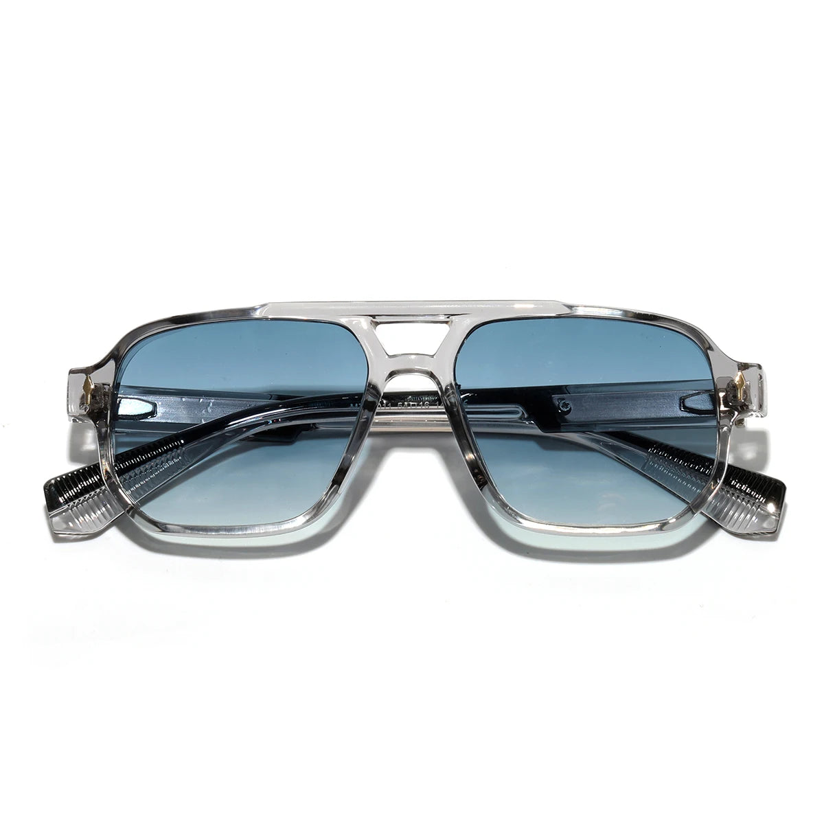 Retro 2026 Transparent Frame Sunglasses for Men and Women luxury brand designer UV400 Protection, Stylish for Driving & Outdoors