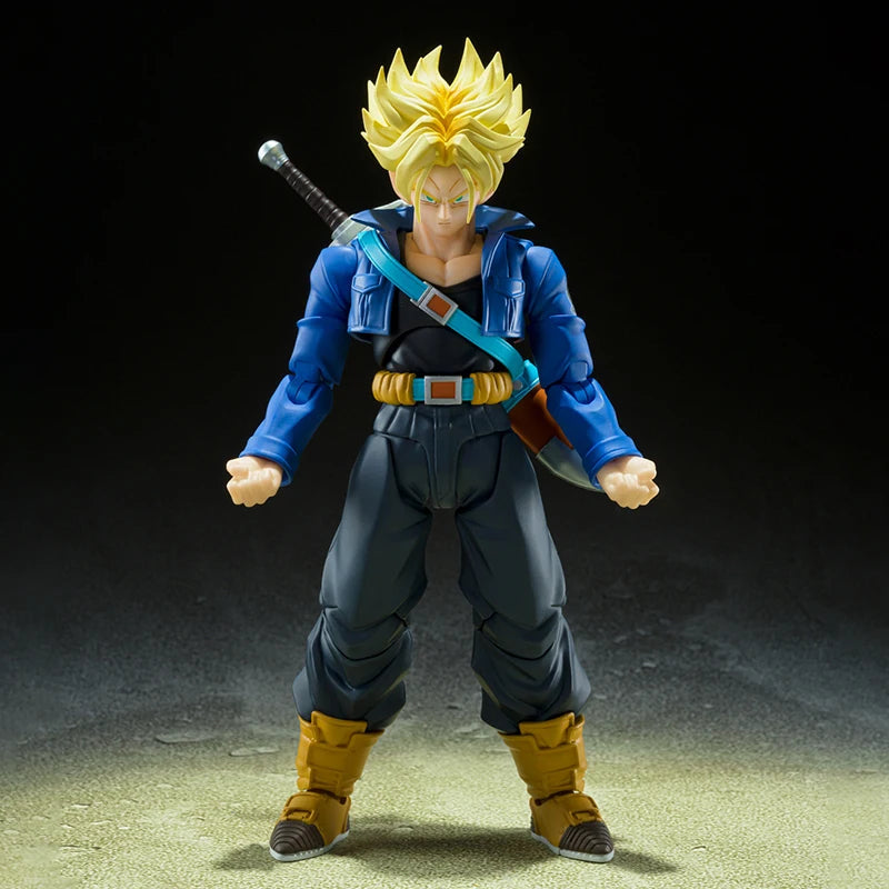 6in Anime Dragon Ball Z Figures SHF Super Saiyan Trunks Action Figure Collection