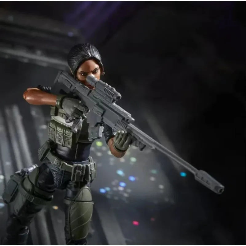 Original Hasbro G.I. Joe Classified Series 90 Nightforce Jodie Shooter Craig Anime Figures Toys Models Collection
