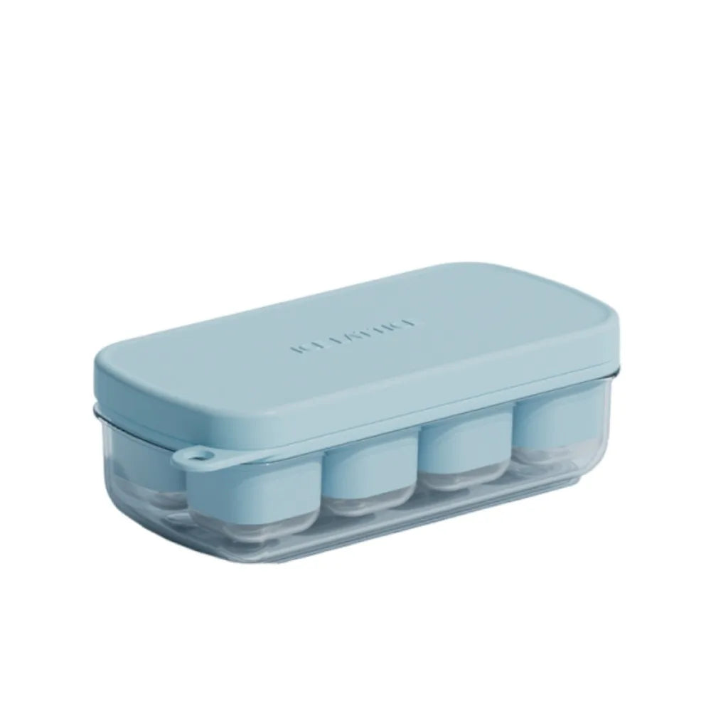 Easy-Press Silicone Ice Cube Tray - Food Grade, Quick-Freeze Mold for Home, Kitchen & Outdoor Use, Ideal Kitchen Accessory