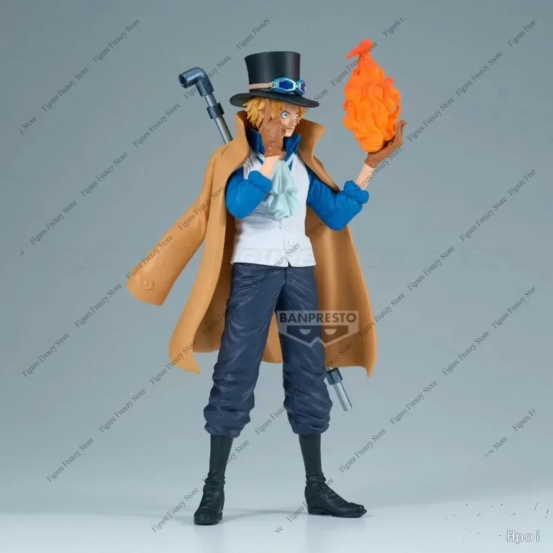 Special Offer In Stock Original BANPRESTO KING OF ARTIST ONE PIECE Sabo Figure for Anime Decoration and Gift for Fans