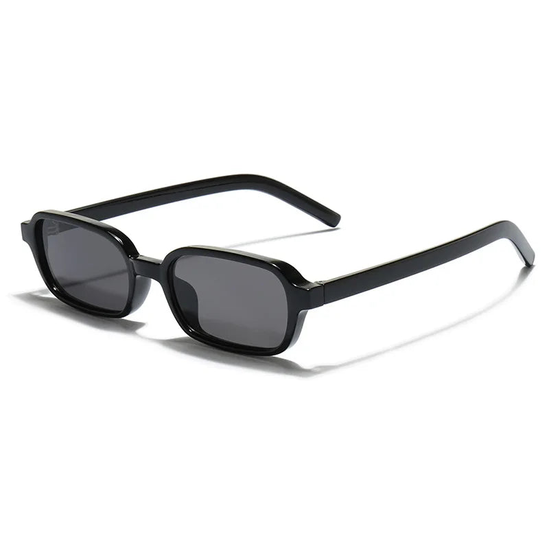JNPCXI New Fashion Small Rectangle Sunglasses Women Shades UV400 Leopard Green Men Punk Sun Glasses