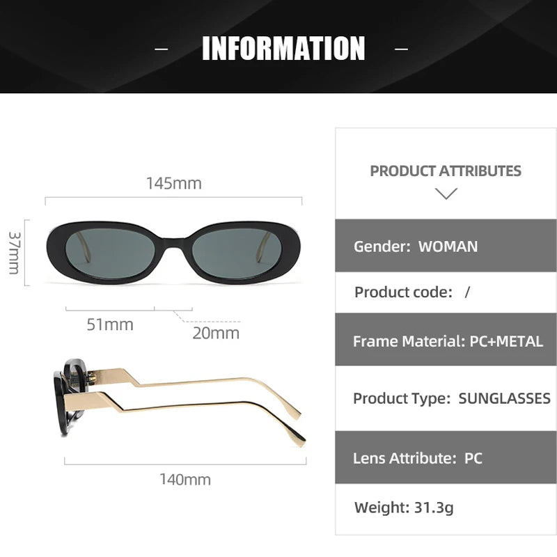 JNPCXI Cute Oval Sunglasses Women Fashion New Candy Color Sun Glasses Trendy Outdoor Casual Shades