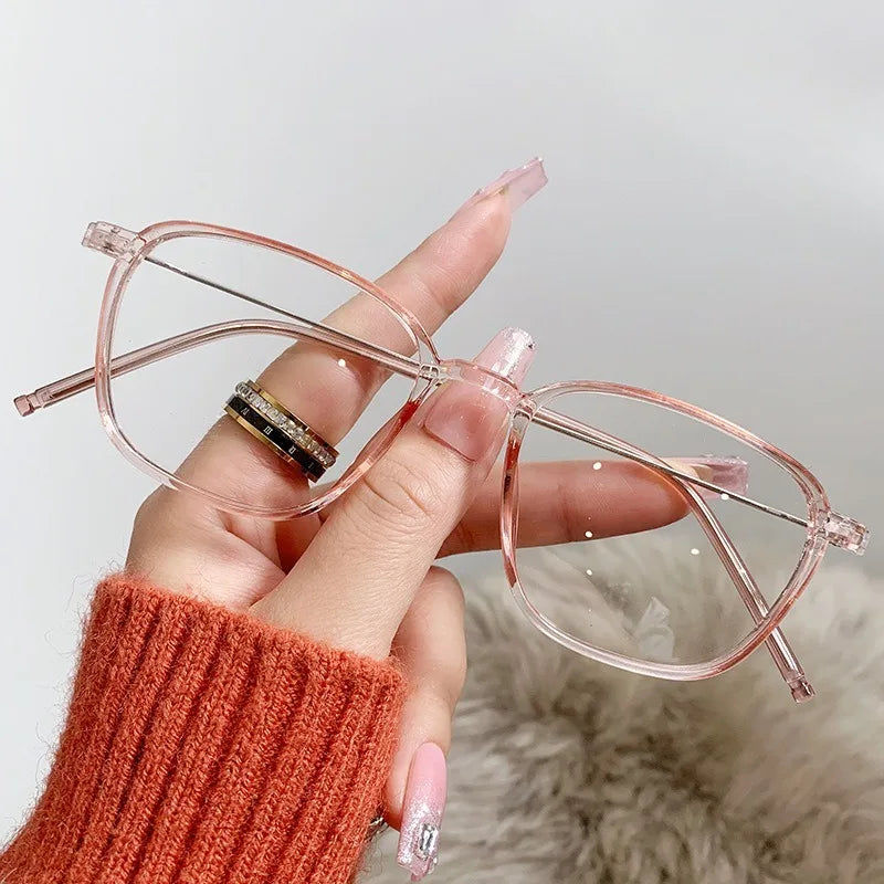Computer Eye Glasses Metal Frame Anti Radiation Glasses Photochromic Eyeglasses Replaceable Lens Unisex