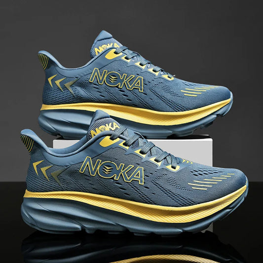 Running Shoes Men High Quality Marathon Sneakers Athletic Casual Shoes Comfortable Lightweigh Tennis Shoes Wear-resistant Sports