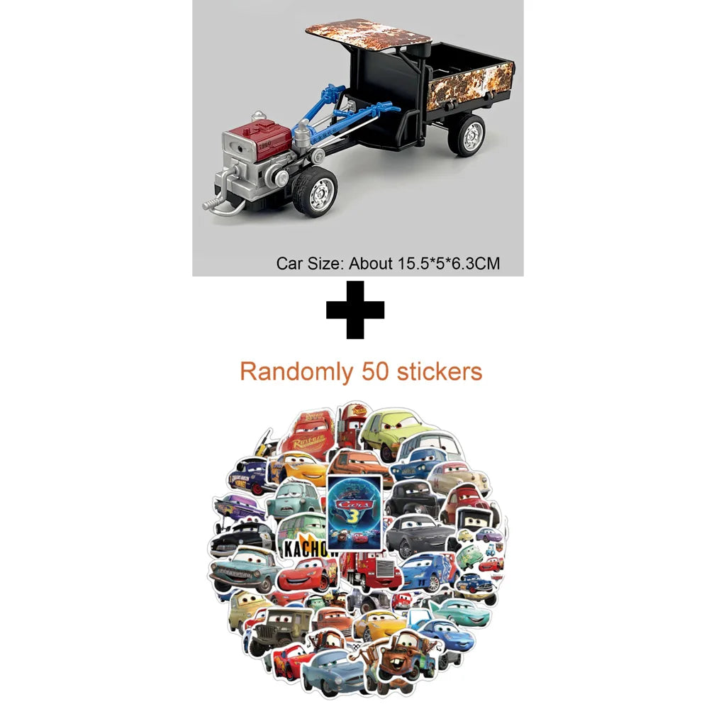 1:32 Agricultural Walking Tractor Diecast Car Alloy Model Toys with Sound Light Front Steering Rubber Tire Vehcie Children Gifts