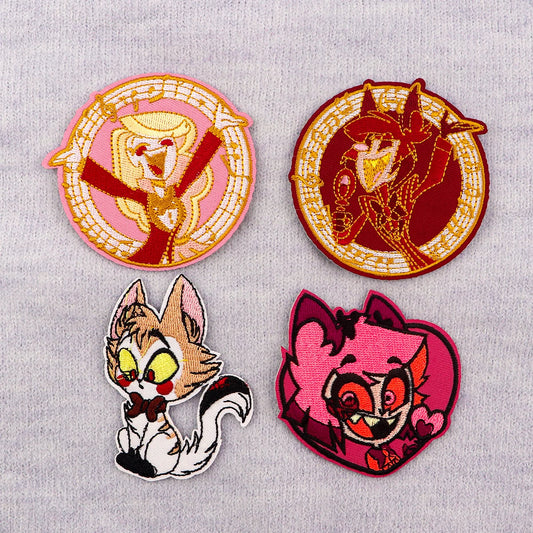Funny Villains Embroidery Patch Cartoon Iron On Patches For Clothing Thermoadhesive Patches On Clothes DIY Sew Badges