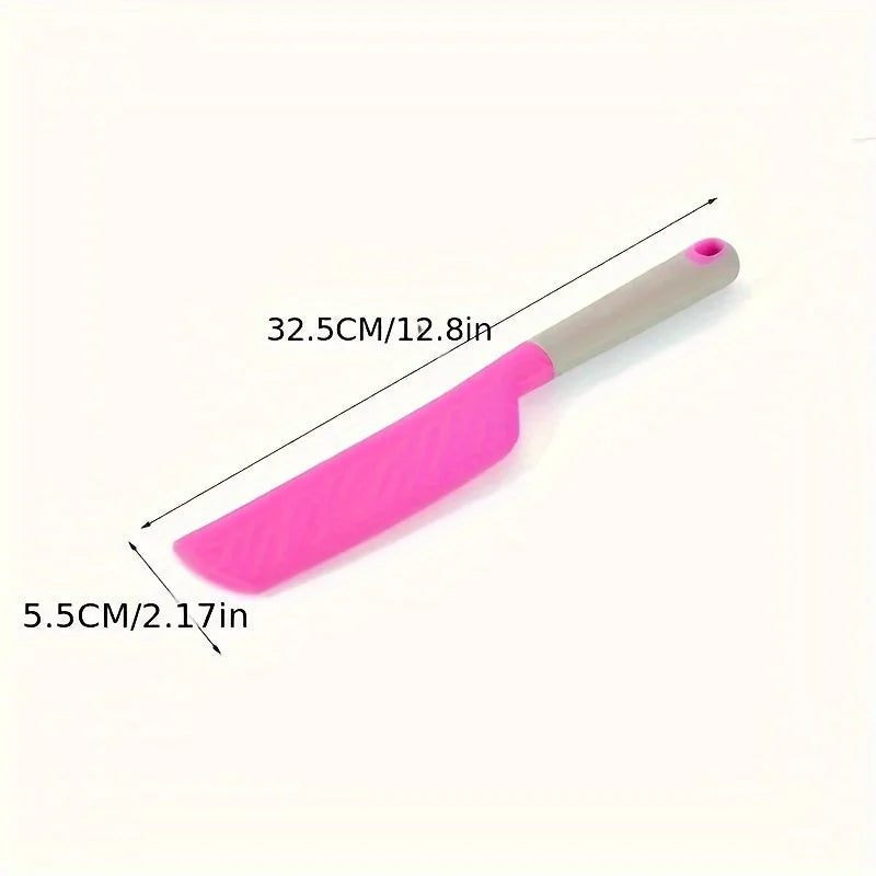 1pc Extra Large Silicone Spatula - Heat Resistant, Non-Stick and Soft Kitchen Tool for Cooking, Baking, Mixing and Scraping