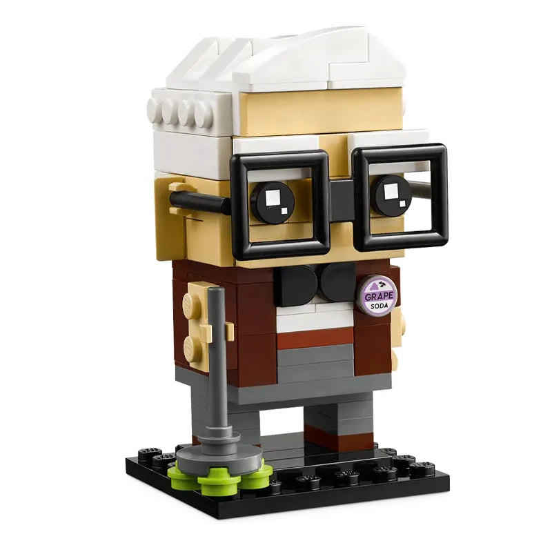 LEGO Fangtouzi Series 40752 Carl, Xiao Luo, and Kevin Puzzle Block Children Toys