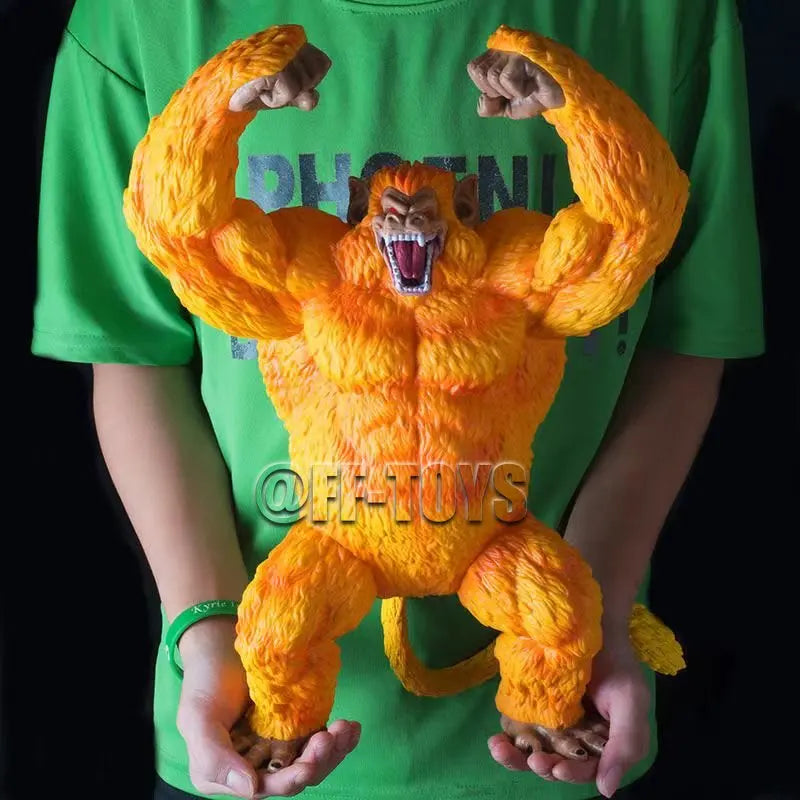 40CM Dragon Ball Great Ape Vegeta Figure Ozaru Golden Broly Ape Gorilla Action Figures Collection Model Toys for Children Gifts