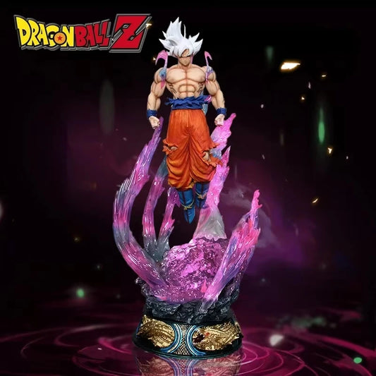 10" Dragon Ball Super Saiyan Son Goku Figure PVC Model Statue Collectible Scene