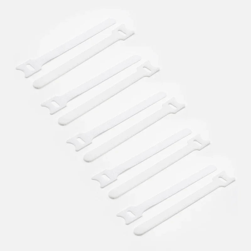 Releasable Cable Ties Durable and Soft Nylon Strap Reusable Velcro Cable Ties Organizer Tool Velcro Self-Adhesive Tapes