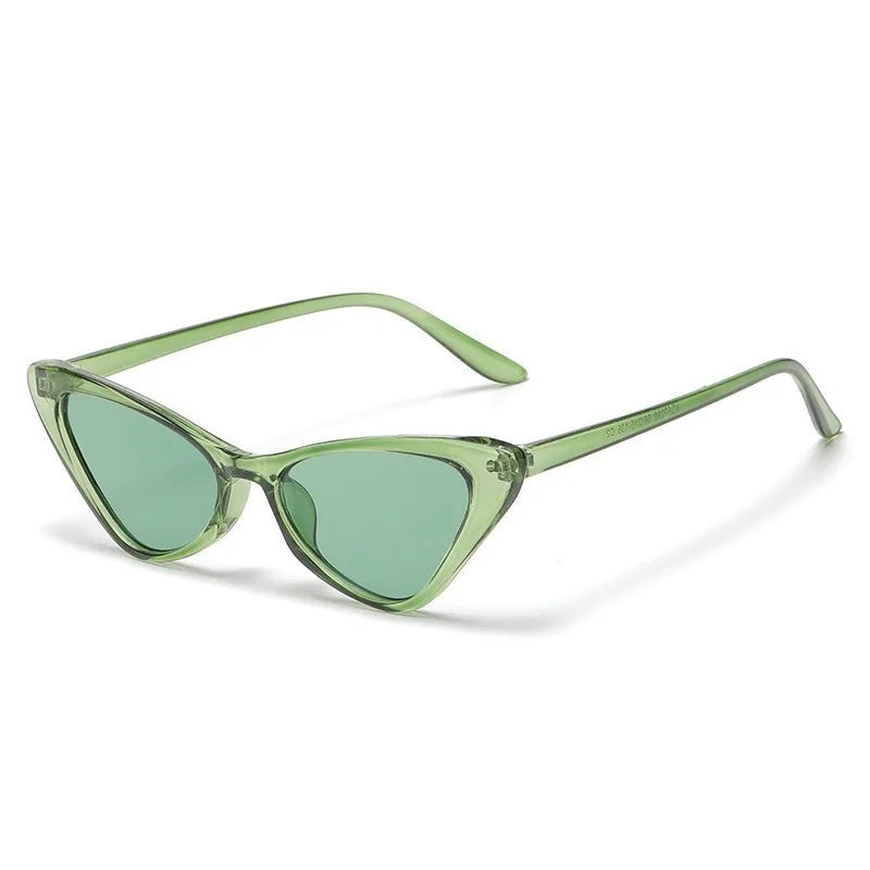 Retro Cat Eye Sunglasses UV400 Eyewear Sunglasses for Women Sun Glasses Small Frame Vintage Fashion Shades