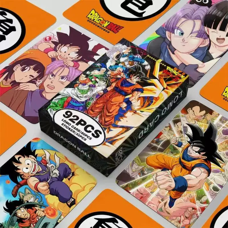 NEW 92 PCS Anime Dragon  Lomo Card Double-sided Hd Color Printing Picture Collection Card Gifts