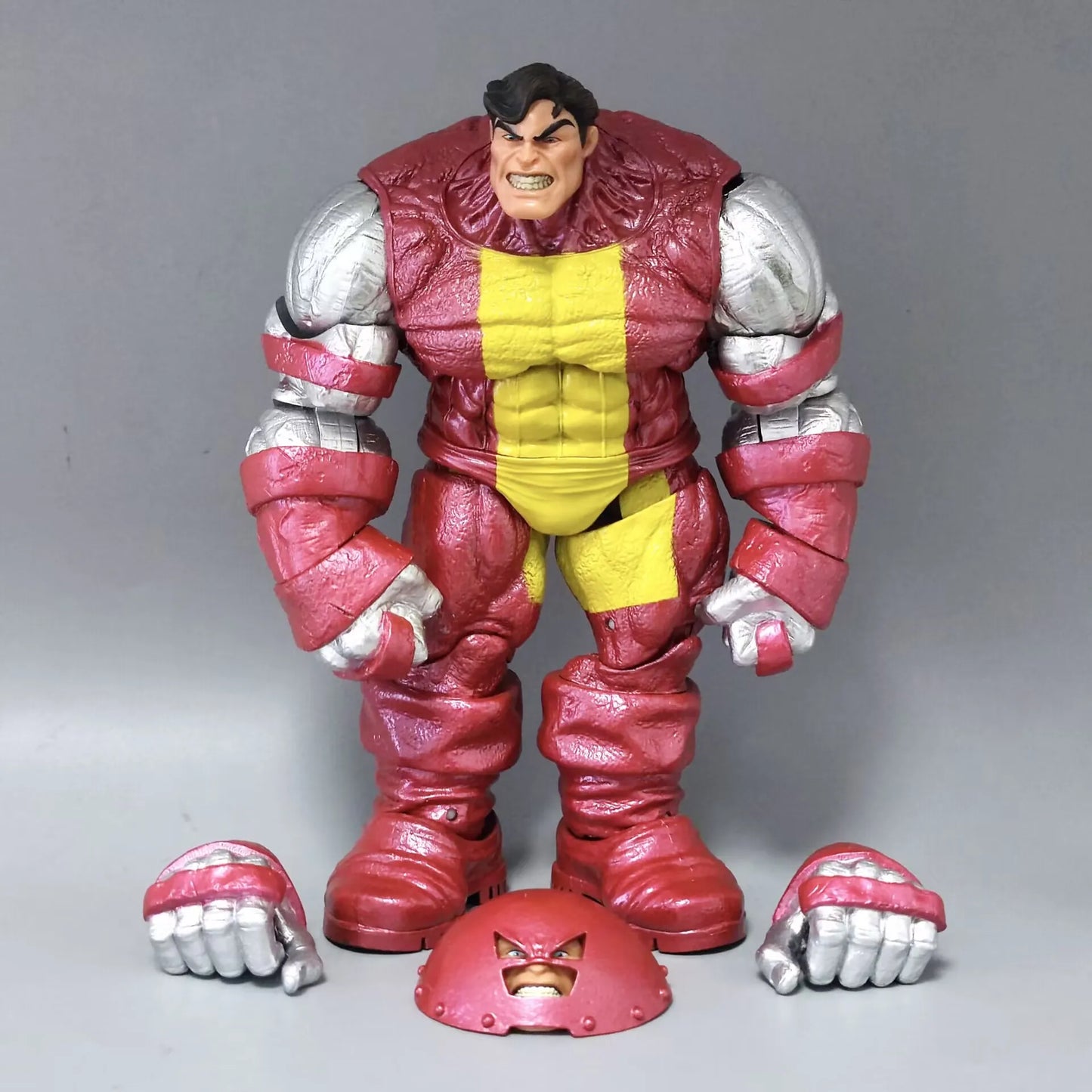 Marvel Select DST Juggernaut Prison Outfit Captain America Colossus Custom 9" Loose Action Figure