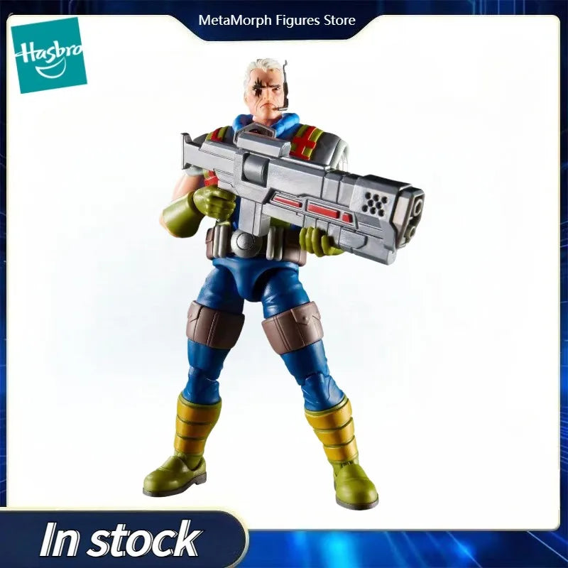 Original Hasbro Marvel Legends Retro X-Men 97 Cable Anime Figure Toys Ornaments Collection