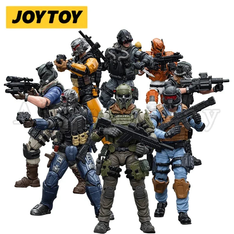 JOYTOY 1/18 3.75 Action Figures Military Armed Force Series Sniper Mask Model 09