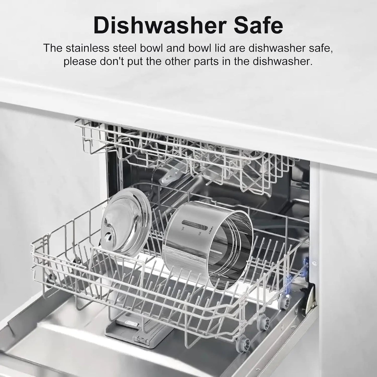 Cat Water Fountain Stainless Steel, 50oz/1.5L Dishwasher Safe Pet Water Fountain