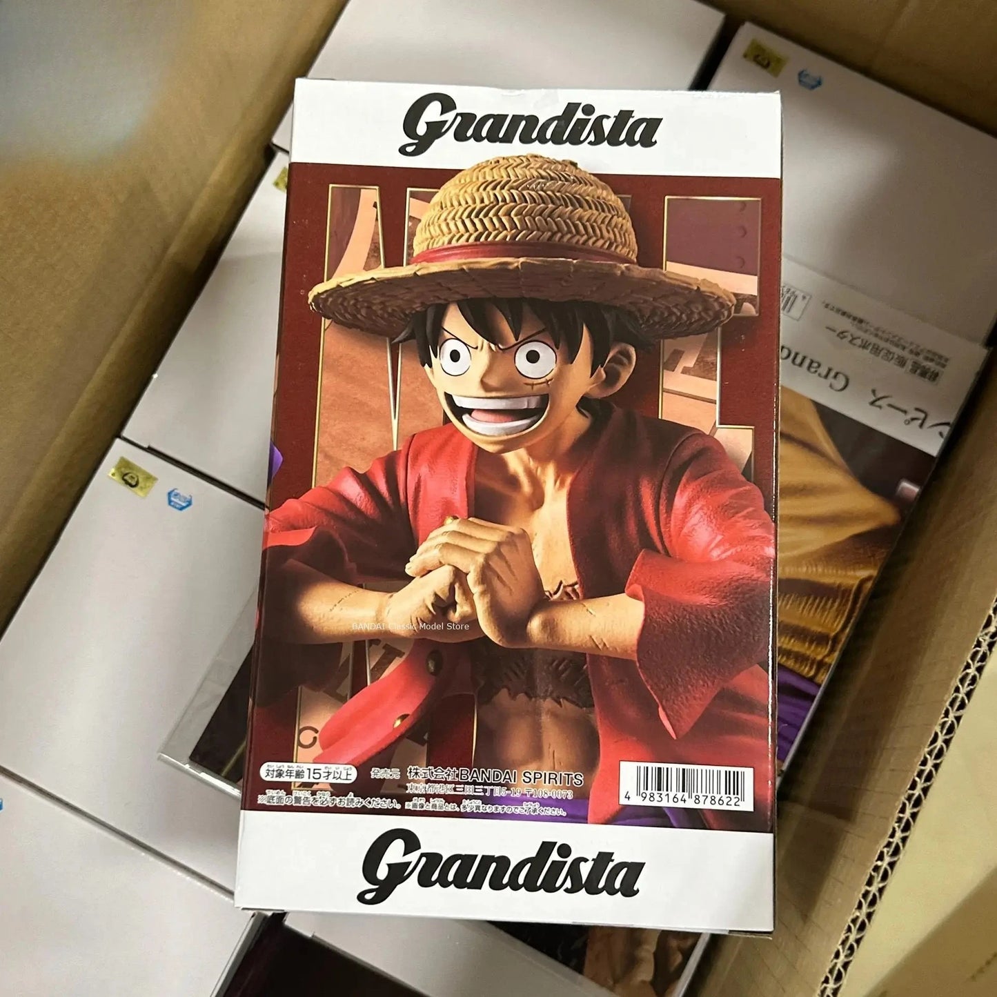 【IN STOCK】Original Banpresto Grandista One Piece Monkey D Luffy 30cm Action Figure PVC Collectible Model Toy Gift