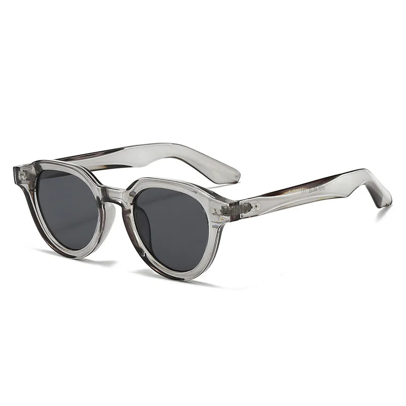 JNPCXI New Fashion Sunglasses Men Women Brand Designer Rives Casual Travel Sun Shades UV400 Suitable Oval Glasses