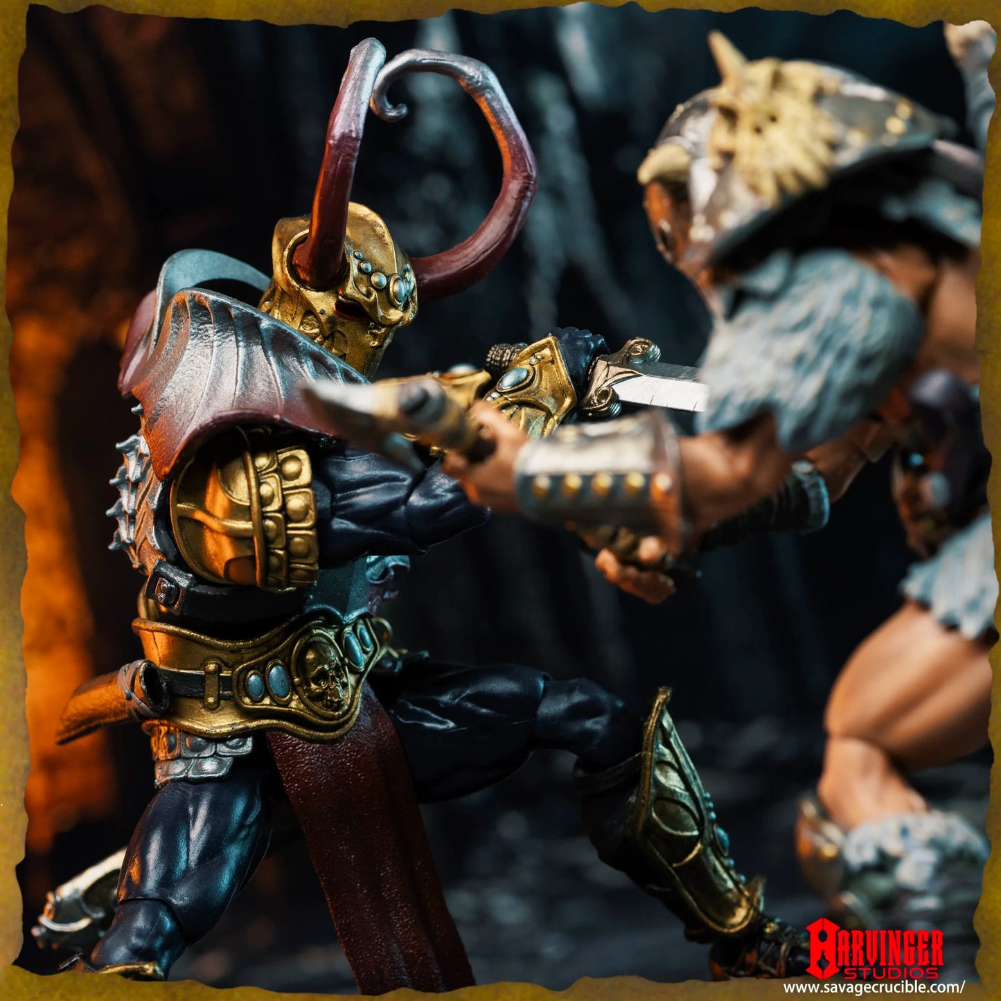 Harbinger Studios 1/12 7" Action Figure Savage Crucible Wave 2 Nashom Barbarian