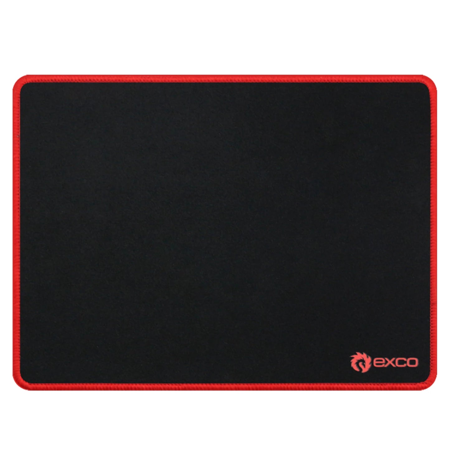 EXCO Office Mouse Pad Small with Stitched Edge Smooth Cloth Gaming Mousepad Non-Slip Rubber Base for Computer Laptop Washable