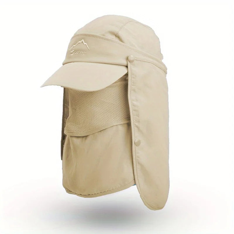 Multipurpose sun hat Outdoor fishing hat for men Sun protection hat Summer dry hat baseball cap for men