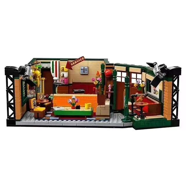 Friends Apartment 1070 pcs Building Block Bricks Toys Central Perk Model figures