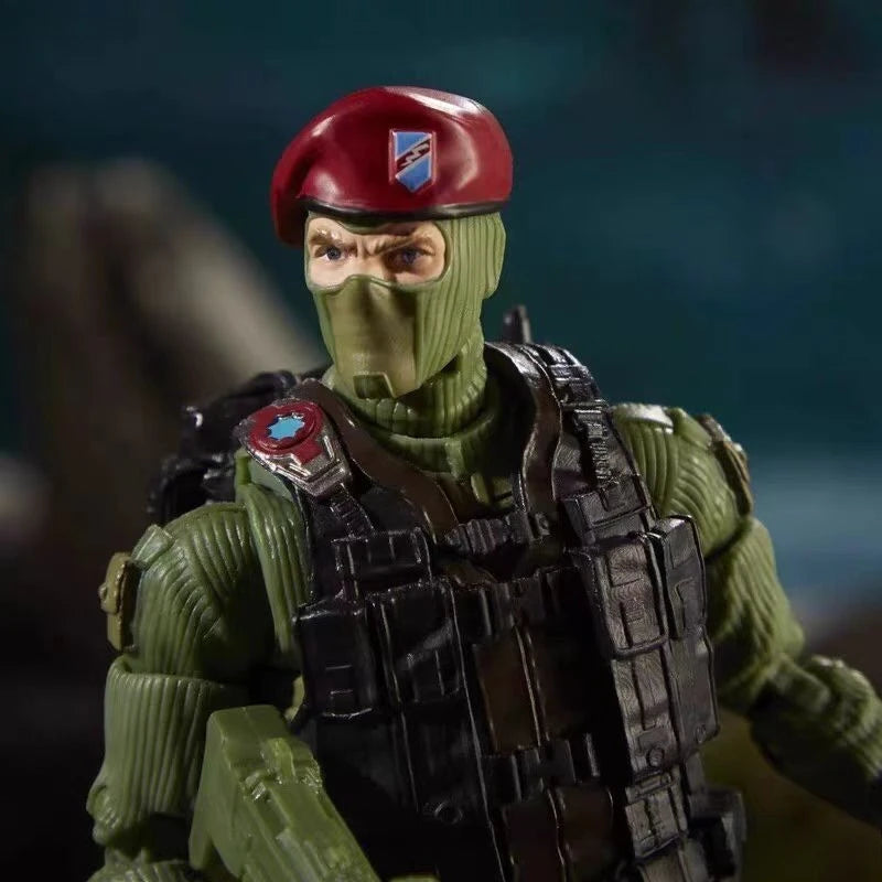 Original Hasbro G.I. Joe Classified Series COBRA ISLAND WAYNE BEACH HEAD SNEEDEN Anime Figure Model Toys Ornaments