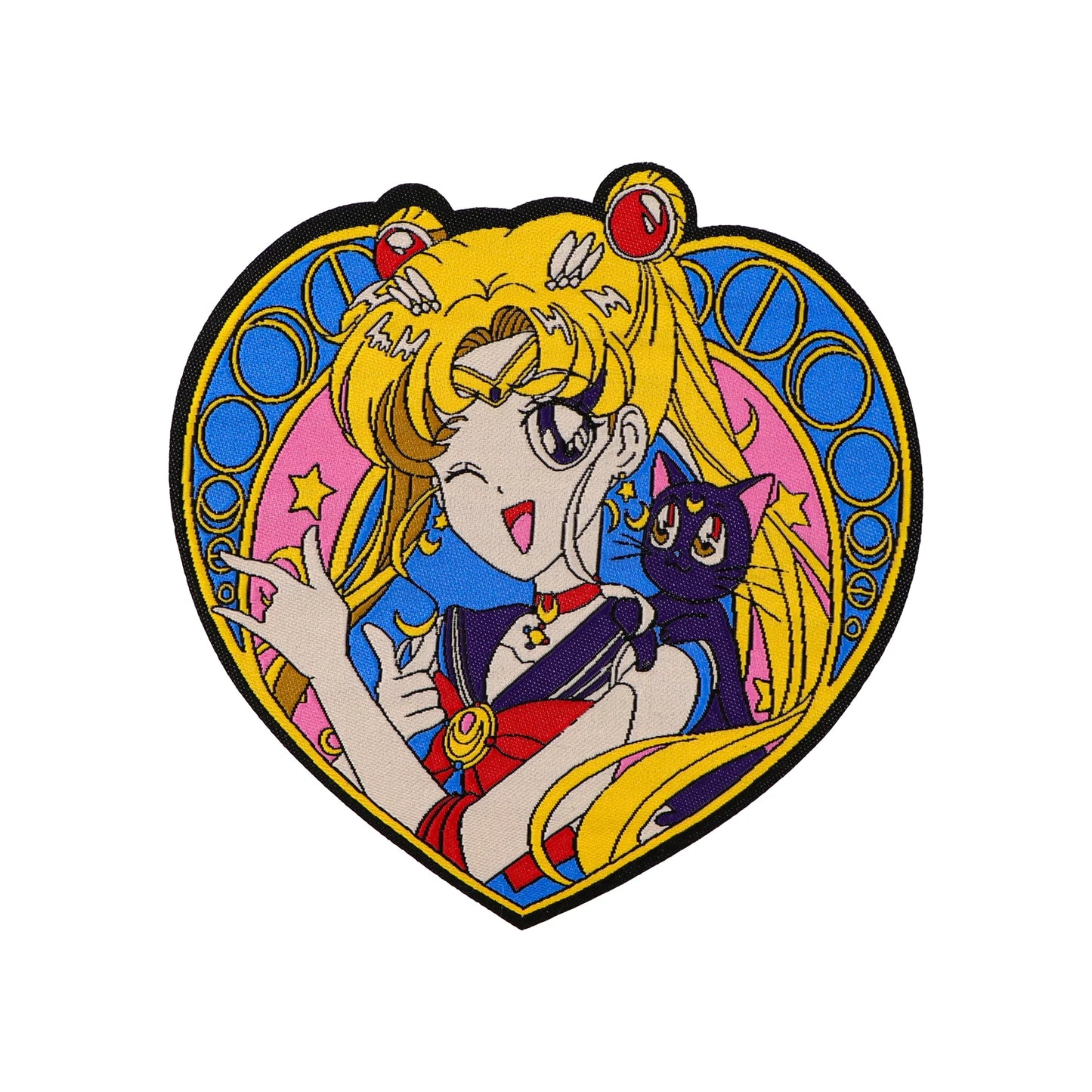 Cute Anime Girls Embroidery Patch Japanese Manga Iron On Patches For Clothing Thermoadhesive Patches On Clothes DIY Sew Badges
