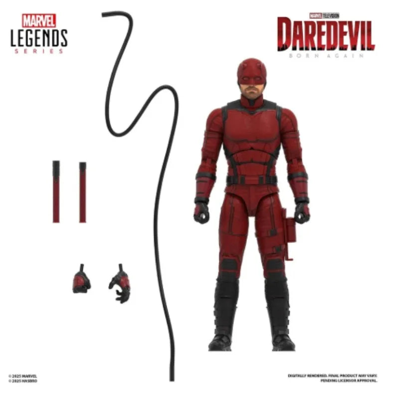 Original Hasbro Marvel Legends Series Daredevil Daredevil: Born Again Anime Figure Collection Model Toy