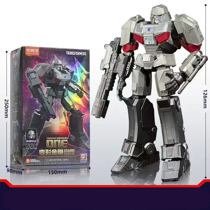 Movie Transformers One Toys LED Optimus Prime Starscream Megatron Action Figures