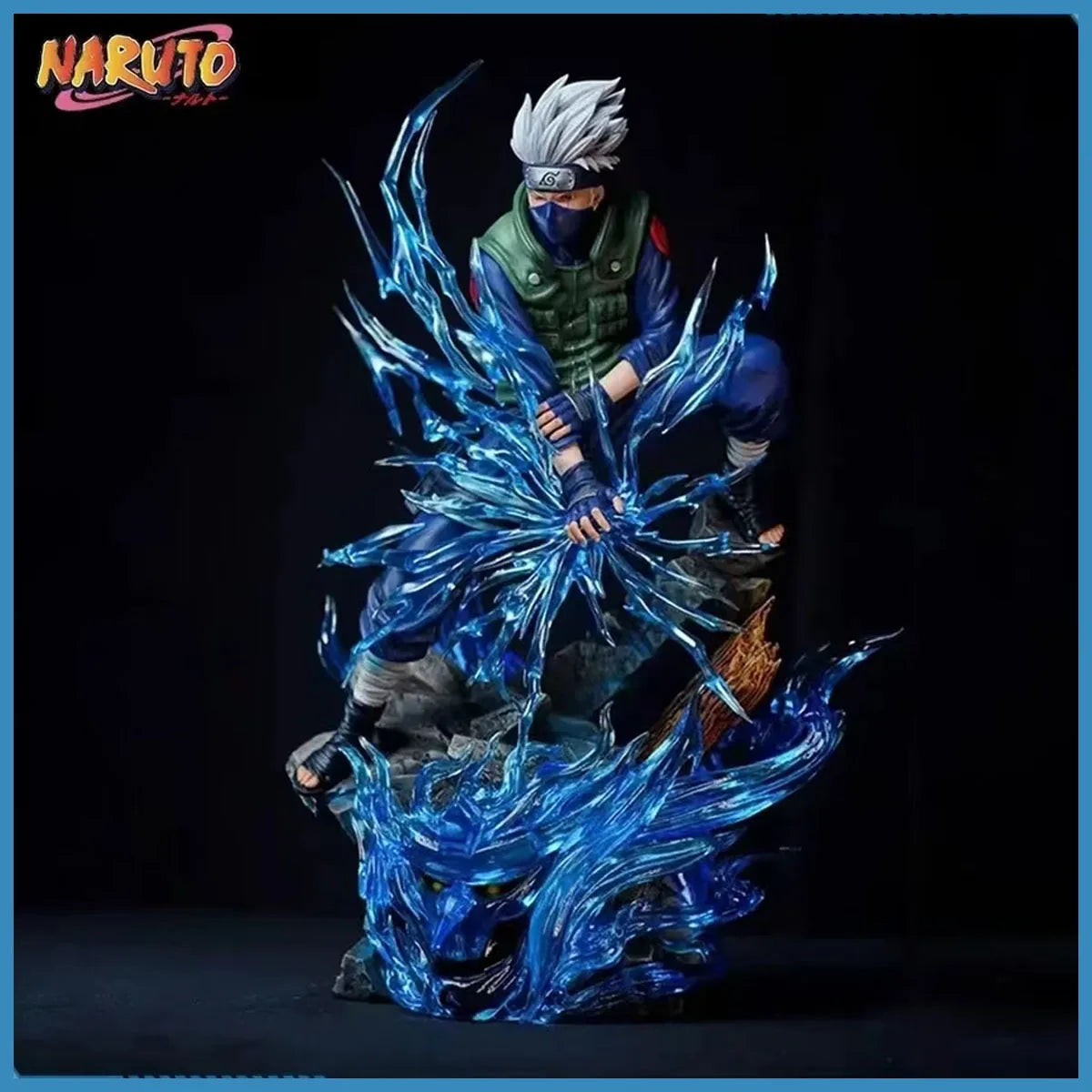 24cm Naruto Anime Action Figurine Hatake Kakashi Figuras PVC Model Collection