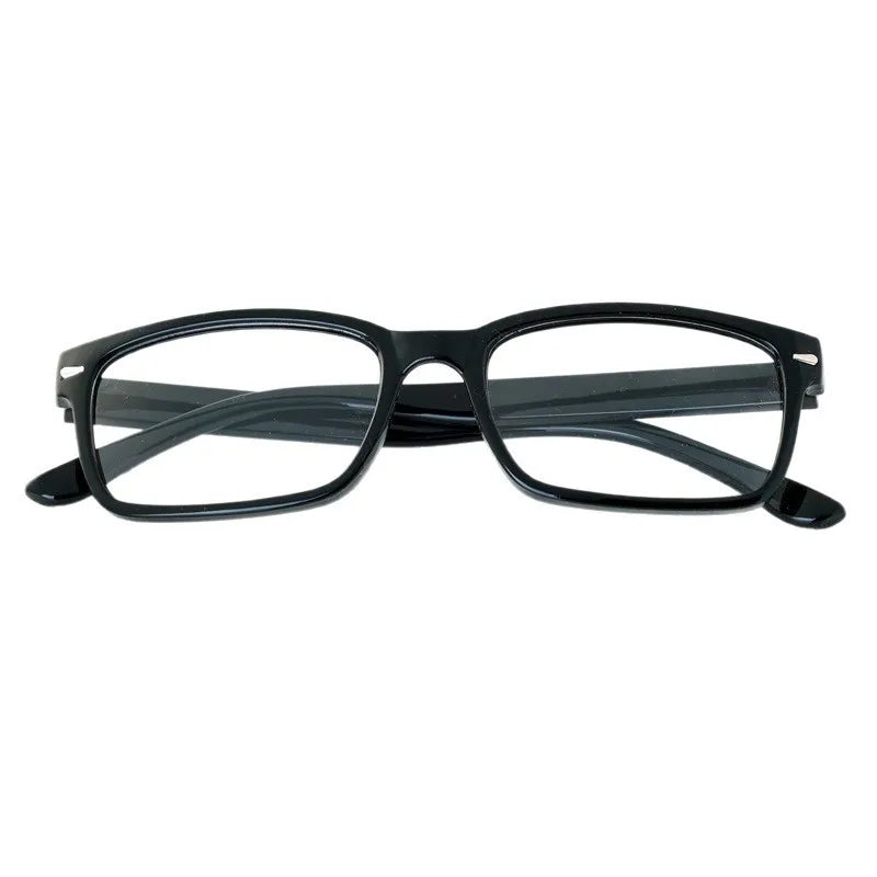 Simple and Unique Rectangular Frame Reading Glasses with Reading Patterns A Combination of High-quality Lenses