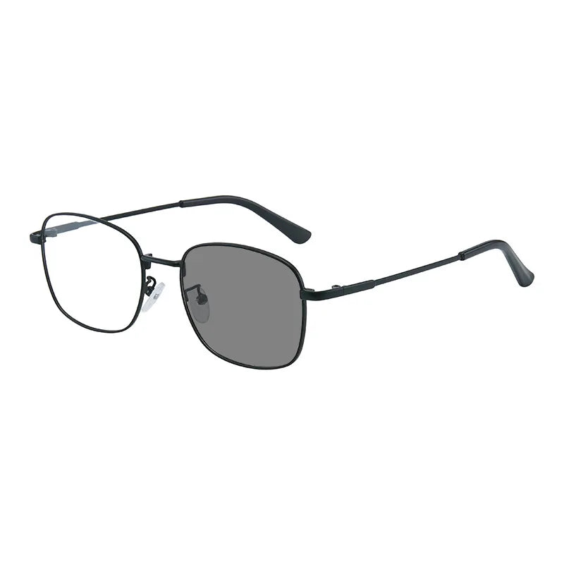 2PCS Multifunctional 2 in 1 Photochromic Glasses for Women Anti Blue Light Anti Radiation PC Frame Eyeglasses Unisex Glasses