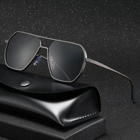 Fashion Trend Polarized Sunglasses for Men and Women Classic Toad Mirror Holiday Travel UV Resistant Sunglasses