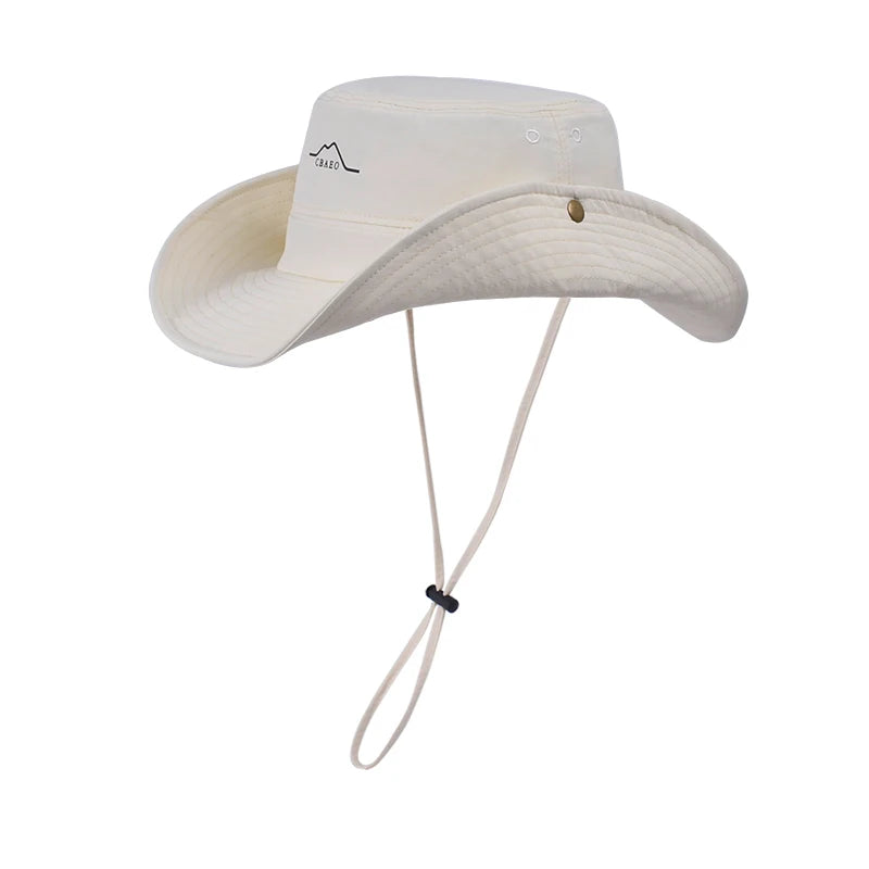 9260New waterproof quick-drying fisherman hat summer large overhang protection hat for men and women outdoor mountaineering fish