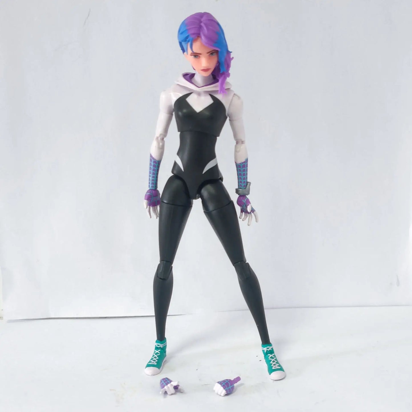 Marvel Legends Across The Spiderverse Wave 2 Peter Paker Gwen Spot Miles 2099 Spider Punk  Wave 6" Action Figure